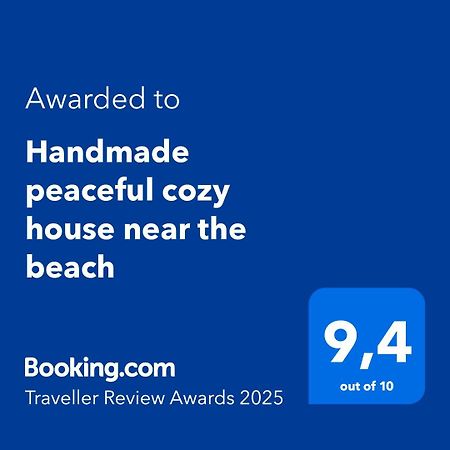 Handmade Peaceful Cozy House Near The Beach Nea Kallikrateia Buitenkant foto